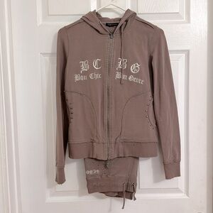 BCBG Max Azari sport track suit Sz M